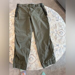 Anthropologie The Richie Slim Joggers in Moss 6P